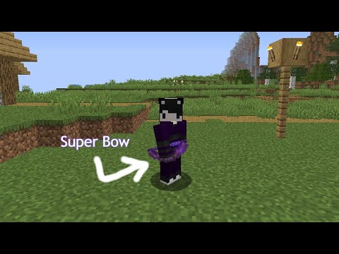 Minecraft Speedrun, But with an improved bow