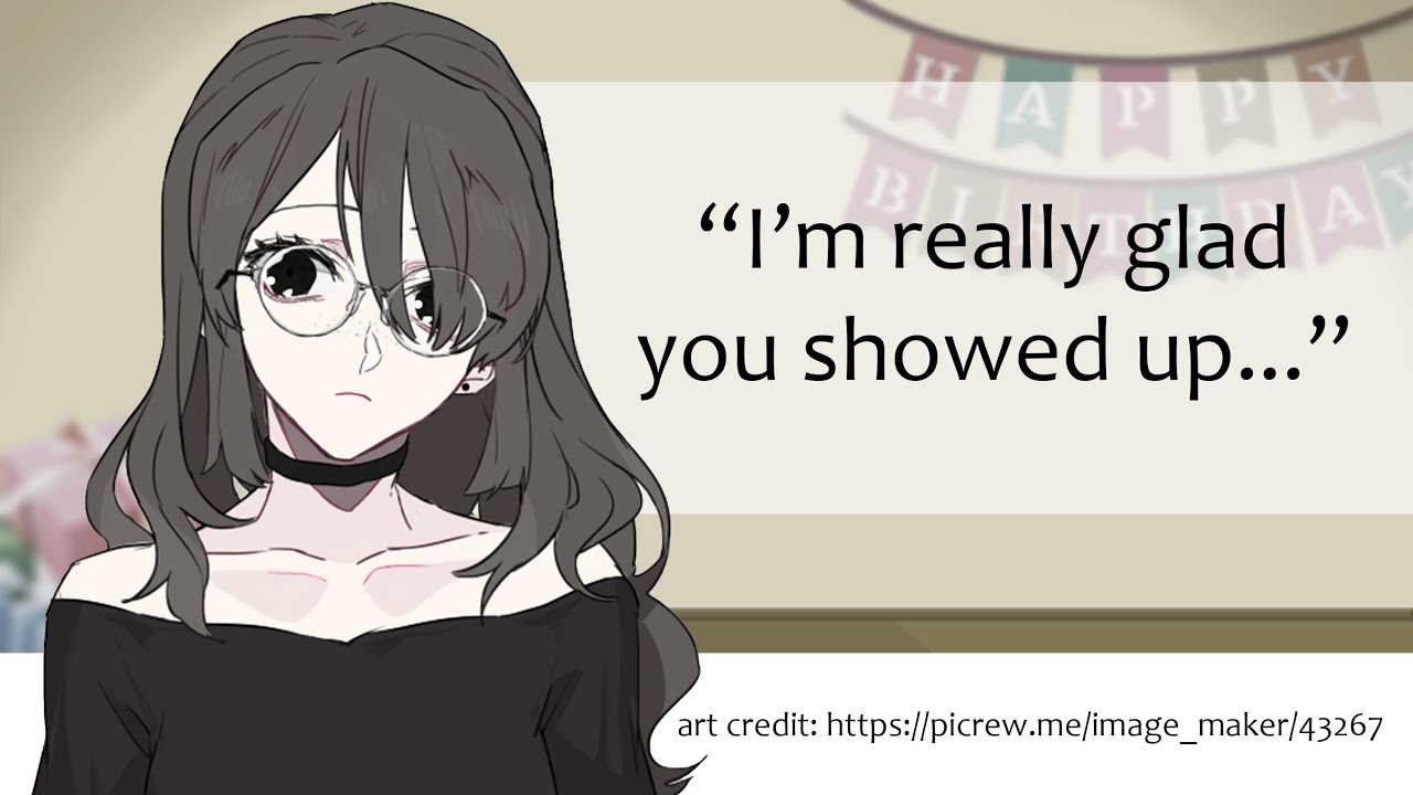 Pity Party - you're the only one to show up to your friend's birthday (F4A) [ASMR]