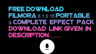filmora 9 torrent and complete effect pack download link updated 22/06/2019