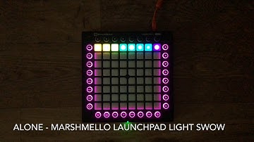 ALONE - MARSHMELLO launchpad light show
