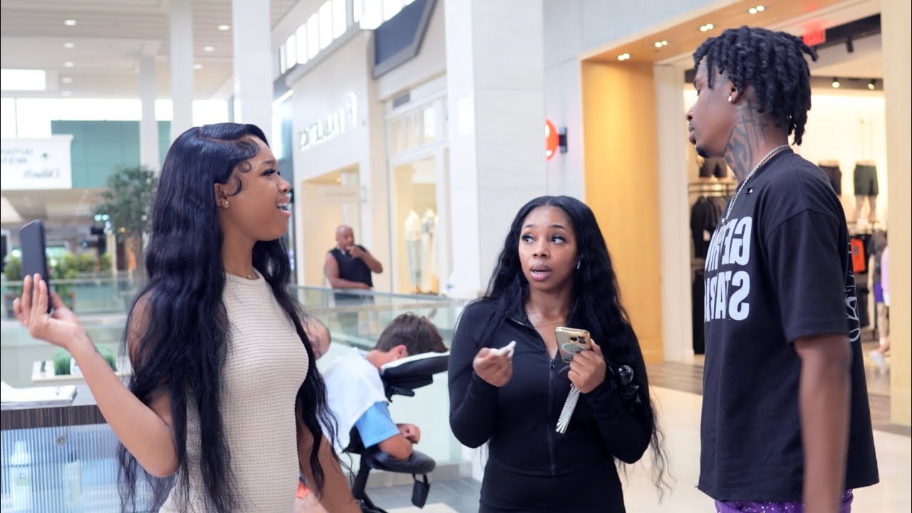 RIZZING up FEMALES while with my GIRLFRIEND!