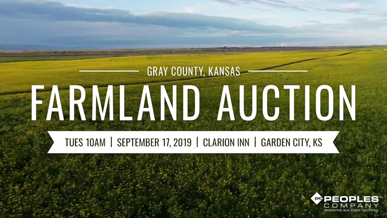 5,725 Acres M/L Farmland Auction Gray County, Kansas YouTube