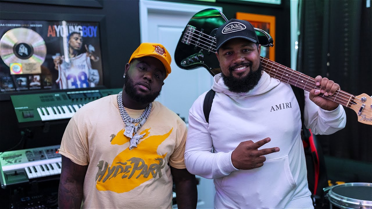 bricksdamane & Dubba-AA Make A Beat For YoungBoy Never Broke Again