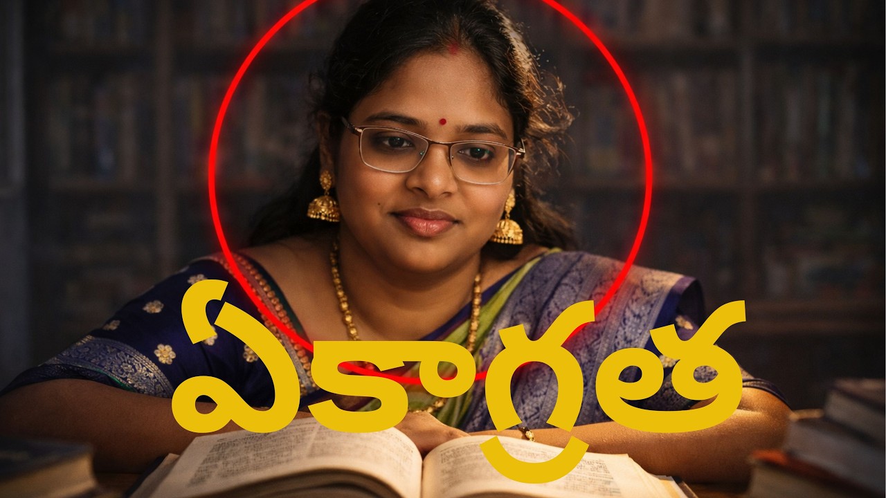 ఏకాగ్రత = గెలుపు | Mind Power in Telugu