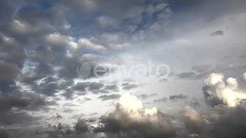 Variable and Mixed Clouds Movements in the Sky | Stock Footage - Envato elements