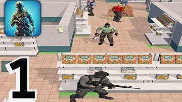 Rescue Agent: Shoot & Hunt - Gameplay Walkthrough Part 1 (iOS, Android)