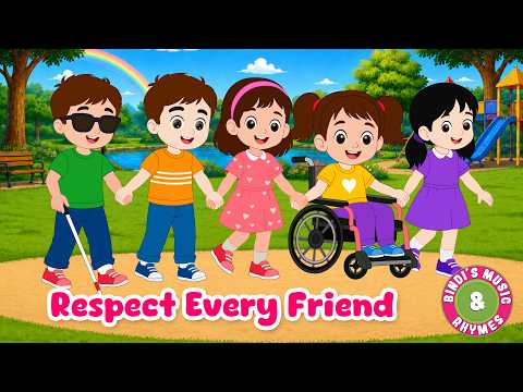 Respect Every Friend | A Song About Kindness & Inclusion for Kids | Bindi's Music & Rhymes