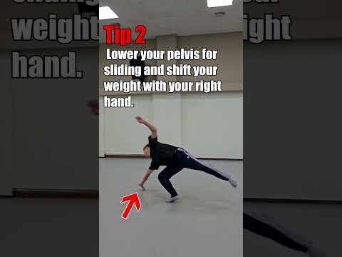 One point dance lesson - Sliding Jump Combination