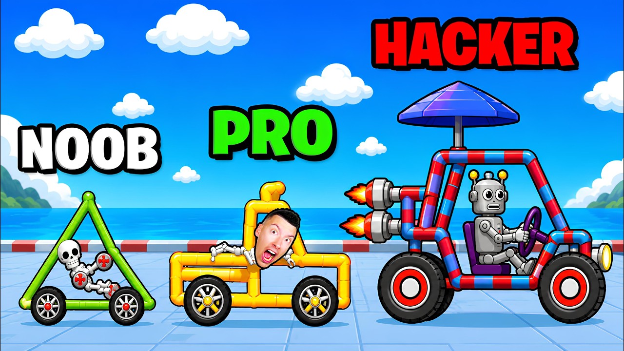 LA MEILLEURE VOITURE DESSINÉE POUR LA COURSE !! Draw & Ride (Incroyable)