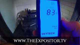 Upgrading fireplace to a Skytech 5301 LCD  DIY