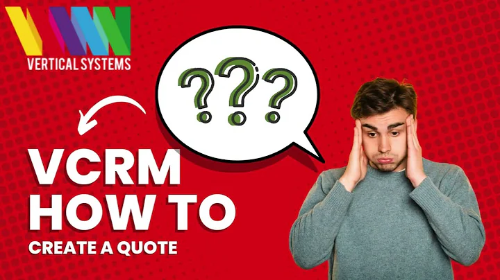 vCrm  How to create a quote