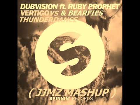 DubVision Ft. Ruby Prophet & Bearfies - Vertigo Vs Thunderdance (JJMZ Mashup)
