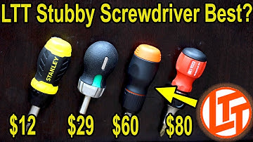 Is Linus Tech Tips “Stubby” Screwdriver Best? Let