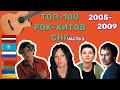 100 рок-хитов СНГ нулевых // 2005-2009 // часть 2