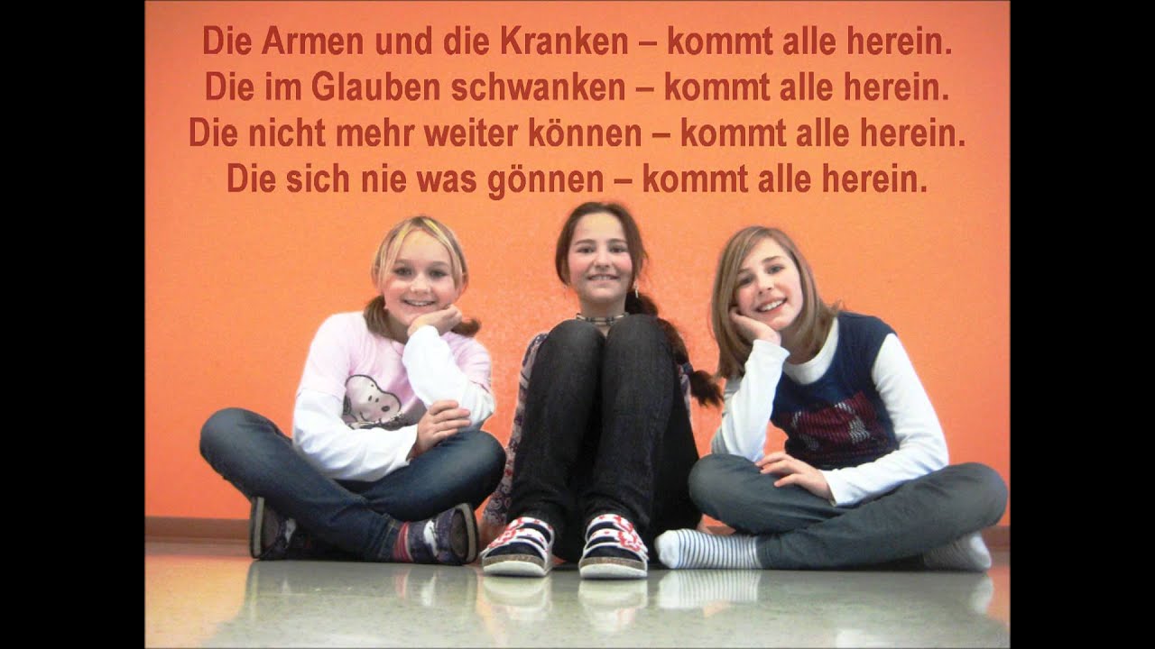 Kommt herein - Der Himmel soll heut offen sein.wmv