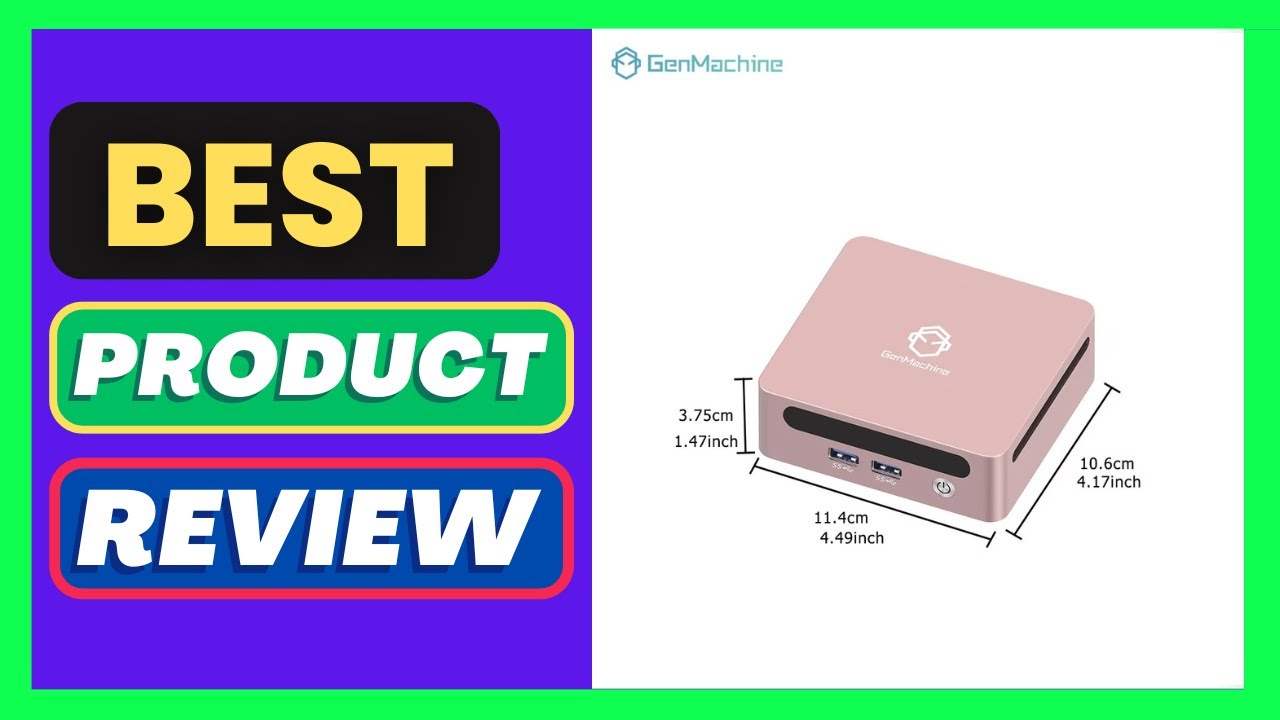 GenMachine AMD Ryzen™ 7 5800U ES Windows 11 MINI PC DDR4