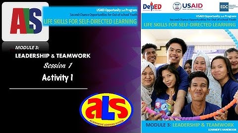 Module 3: Leadership and Teamwork (Activity 1)