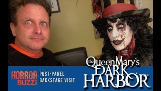 A Backstage Visit with The Ringmaster from Queen Mary's Dark Harbor