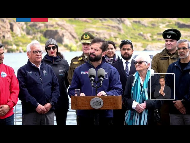Chile Chico: Primer patrullaje marítimo de nueva lancha de Carabineros de Chile