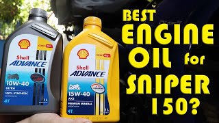 Best Engine Oil for Sniper 150? | Personal Experience | Daboys TV
