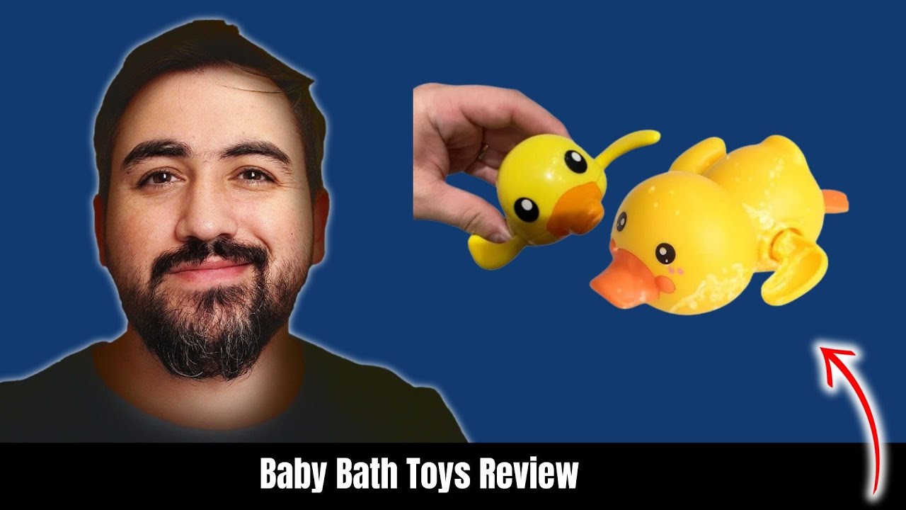 Baby Bath Toys Review | Wind-Up Duck Bath Toys for Toddlers | Fun Floating Bathtub Toys