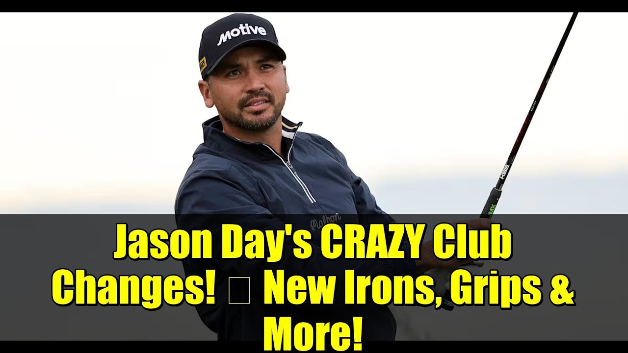 Jason Day's CRAZY Club Changes! 勞 New Irons, Grips & More!