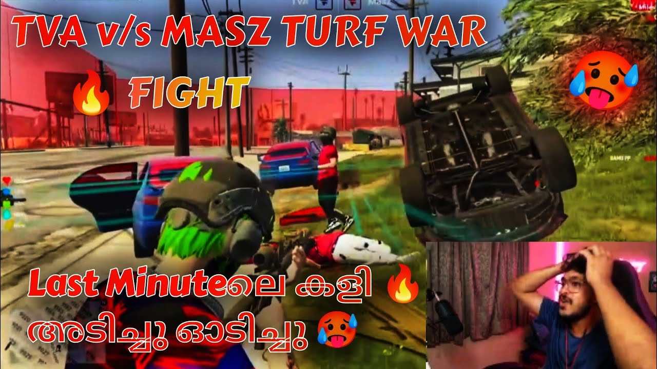 Last Minuteലെ കളി 🔥| MASZ V/S TVA | Turf War | scene കളി 🔥.