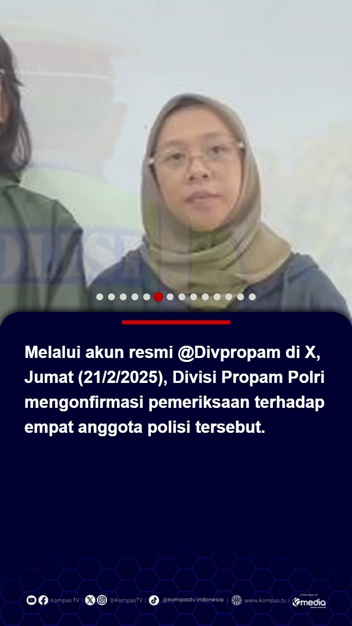 4 Polisi dari Polda Jateng Diperiksa Propam Polri karena Diduga Intimidasi Band Sukatani #polisi
