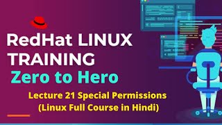 Lecture # 21 Special Permission Management SGID & STICKY Part 1 | Linux Full Course in Hindi