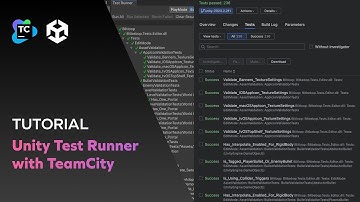 How to use Unity Test Runner with TeamCity