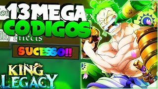 SAIU 14 MEGA CÓDIGOS *FUNCIONANDO* NO KING LEGACY  KING PIECE - (NOVO  UPDATE 4.7 JUNHO 2023) BRZ 