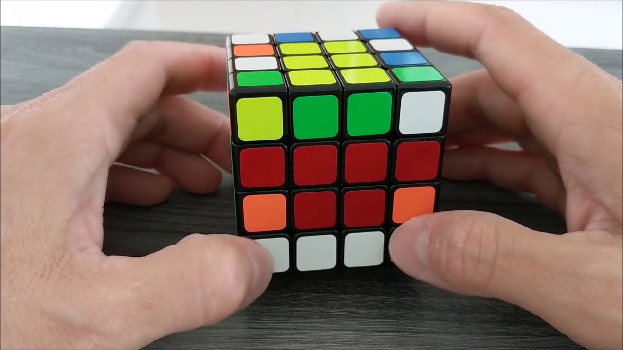 Tutorial Cubo mágico 4x4 (nível iniciante) com algoritmos 