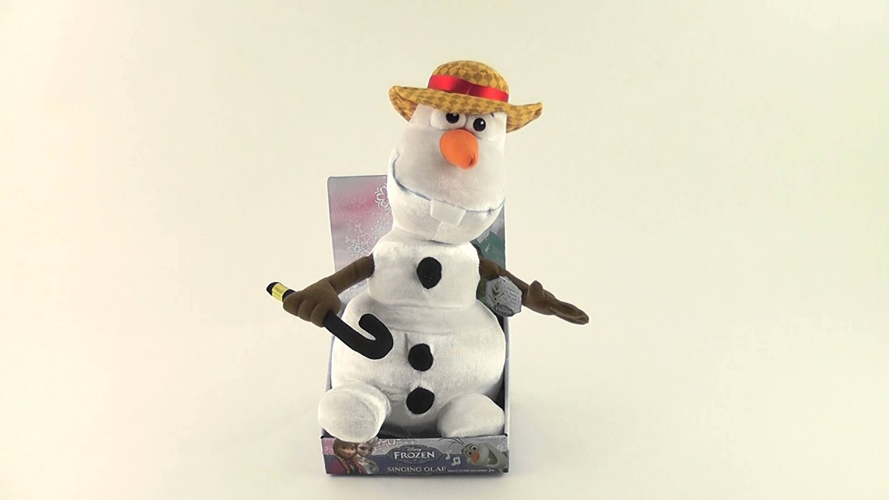 Disney Frozen Singing Olaf the Snowman Doll