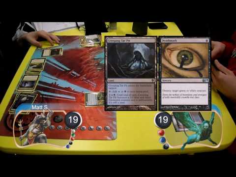 "Magic The Gathering" Gameplay (35 Creatures Vs Gr...