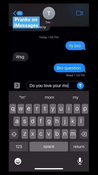 Pranks on IMessages #pranks #imessage #iphone #viral #fyp #youtubeshorts