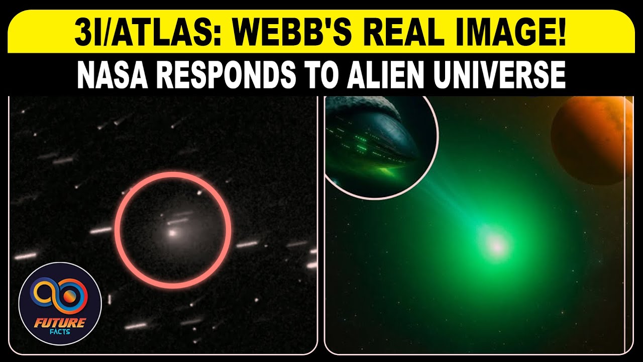 🔴 3I/ATLAS: Webb's Real Image! NASA Responds To Alien Universe
