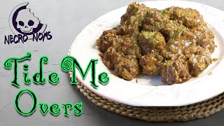 Making Tide-Me-Overs from the Heroes Feast Cookbook! | Necro Noms