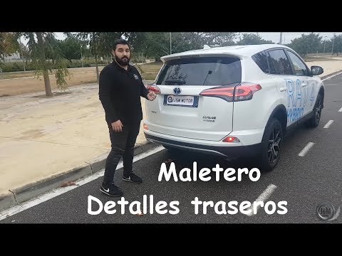 Toyota RAV4 Hybrid Feel! 2018: Detalles traseros y maletero | Español | Review