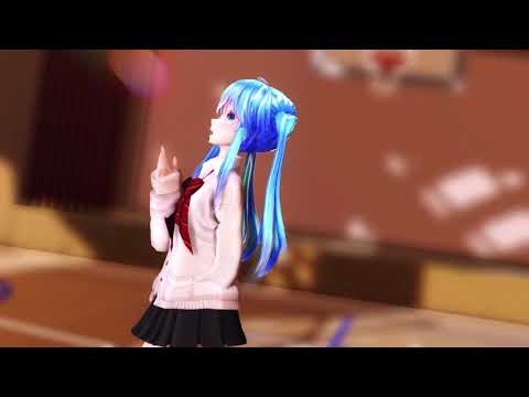 【MMD】制服なミクさんで妄想感傷代償連盟
