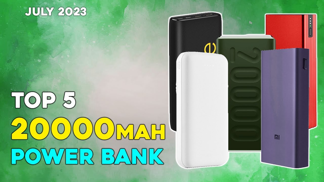 Top 5 Best 20000 mah Power Bank in 2023 ⚡ Best 20000mah Power