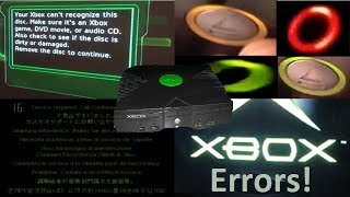 Original XBOX All errors!