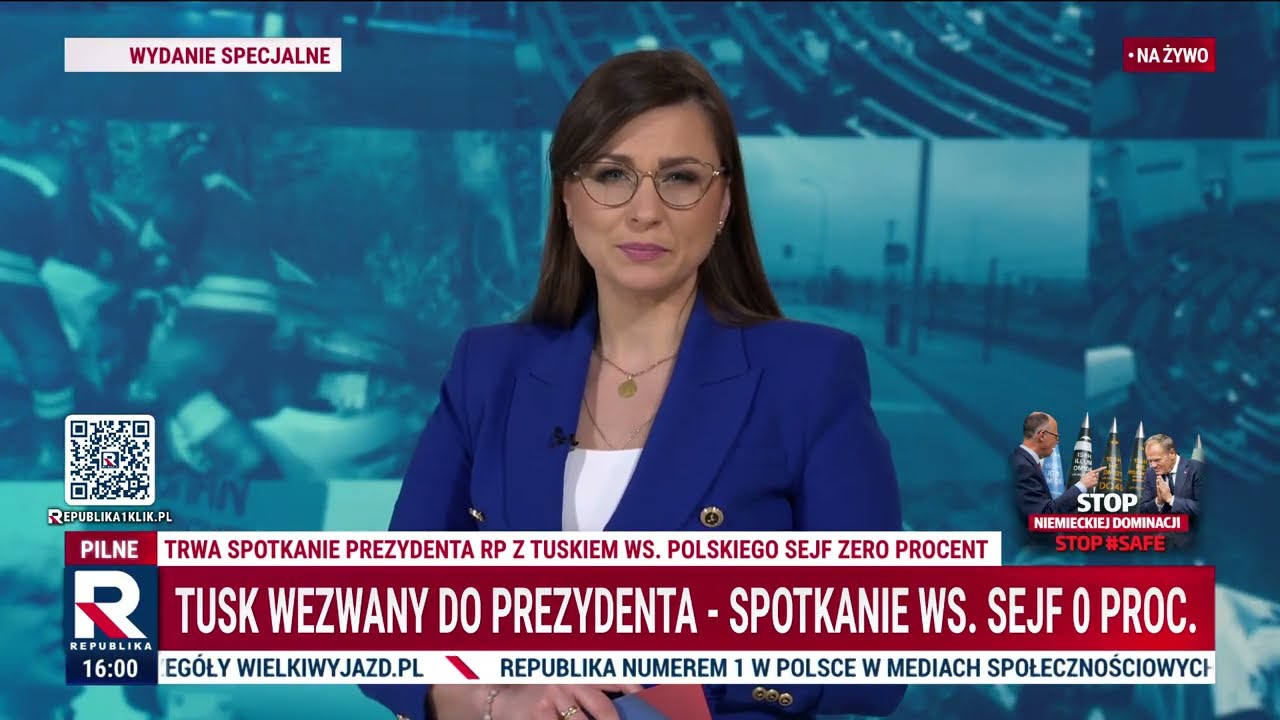Informacje Telewizja Republika 10.03.2026 godzina 16:00