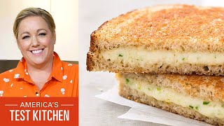How to Make Grown Up Grilled Cheese Sandwiches with Gruyère and Chives