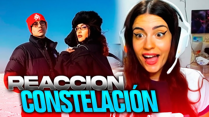 REACCIÓN a "CONSTELACIÓN" de DUKI, LIA KALI