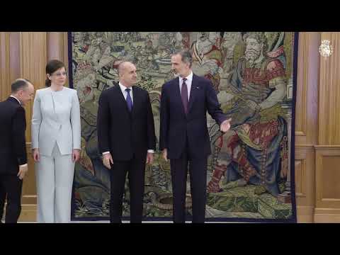 Encuentro de S.M. el Rey con S.E. el Presidente de la Rep&uacute;blica de Bulgaria, Sr. Rumen Radevaria