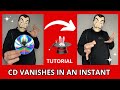 CD VANISHES IN AN INSTANT MAGIC TRICK TUTORIAL 🎩🪄
