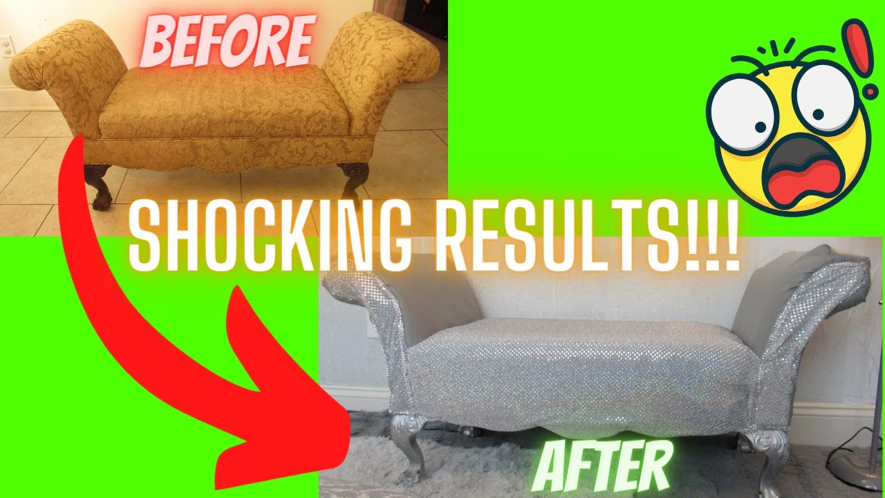 DIY High End Glitter Chair