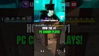 Number 1 Champ shows how to play the game!!!🗣️🌺#rainbowsixsiege #siege #r6s #r6 #viral #funny #fyp