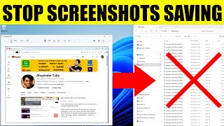 How To STOP Screenshots from Saving to Windows screenshot 4