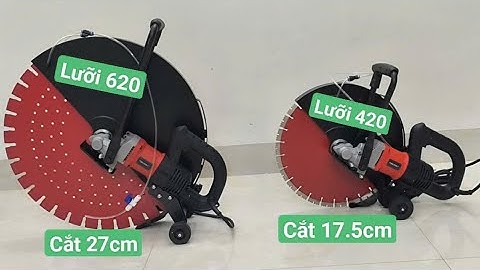 Máy Cắt Tường Lưỡi 620_ 420_Máy Cắt bê tông 400_Máy Cắt Không Chổi Than #maycattuong #maycatbetong